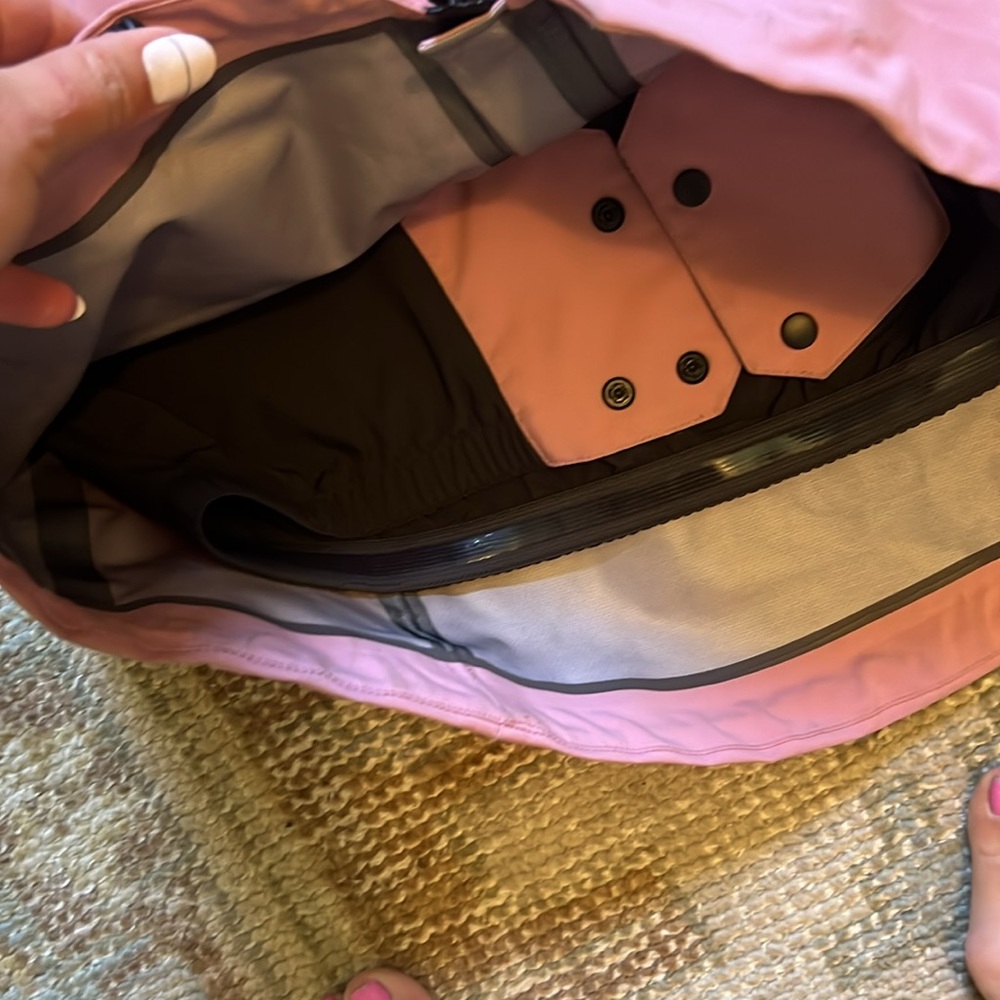 Orage Pink Ski Jacket with Hood - Picture 5 of 8